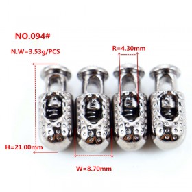 Bronze/Rose Gold/Glossy black/White/Matte black/Gold/Platinum-Alloy Rotundity Spring Buckle Bronze/Rose Gold/Glossy black/White/Matte black/Gold/Platinum-Alloy Rotundity Spring Buckle