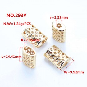 Bronze/Gold/Platinum/White/Rose Gold/Glossy black/Matte black-Alloy End Stopper Bronze/Gold/Platinum/White/Rose Gold/Glossy black/Matte black-Alloy End Stopper