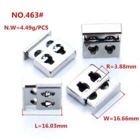 Rose Gold/White/Matte black/Bronze/Gold/Platinum/Glossy black-Alloy Spring Buckle