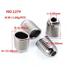 Bronze/Platinum/Rose Gold/Glossy black/White/Matte black/Gold-Alloy End Stopper Bronze/Platinum/Rose Gold/Glossy black/White/Matte black/Gold-Alloy End Stopper